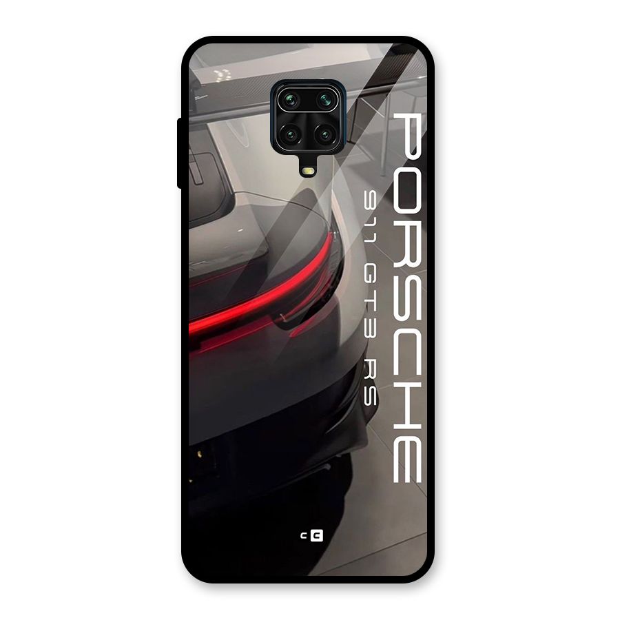 Super Sports Car Glass Back Case for Poco M2 Pro