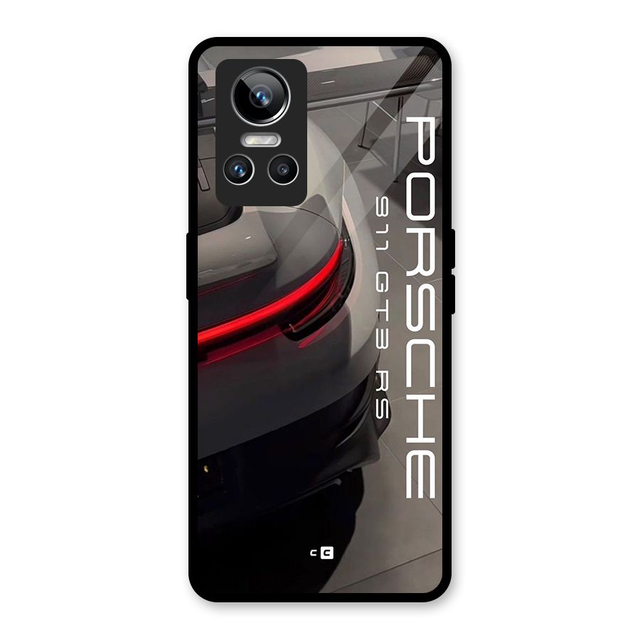 Super Sports Car Glass Back Case for Realme GT Neo 3