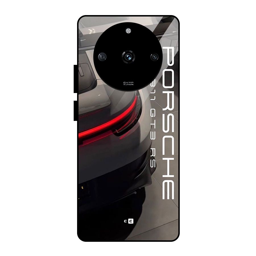 Super Sports Car Glass Back Case for Realme Narzo 60 5G
