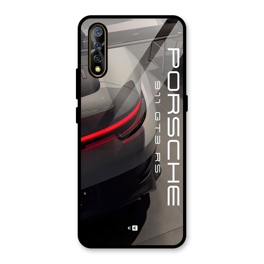 Super Sports Car Glass Back Case for Vivo S1
