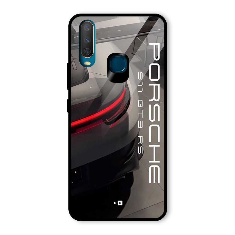 Super Sports Car Glass Back Case for Vivo U10