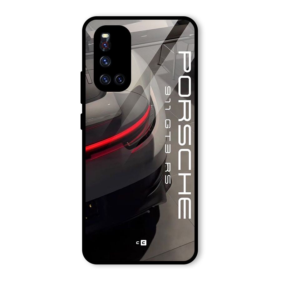 Super Sports Car Glass Back Case for Vivo V19