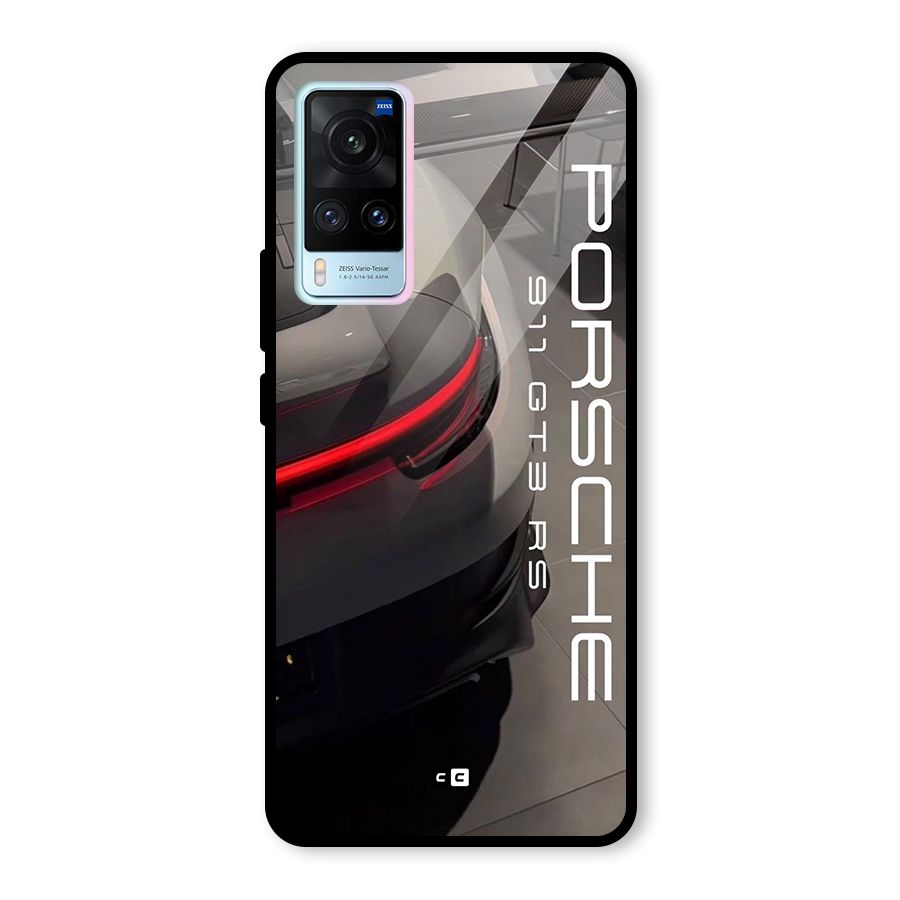 Super Sports Car Glass Back Case for Vivo X60