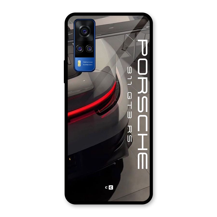 Super Sports Car Glass Back Case for Vivo Y31
