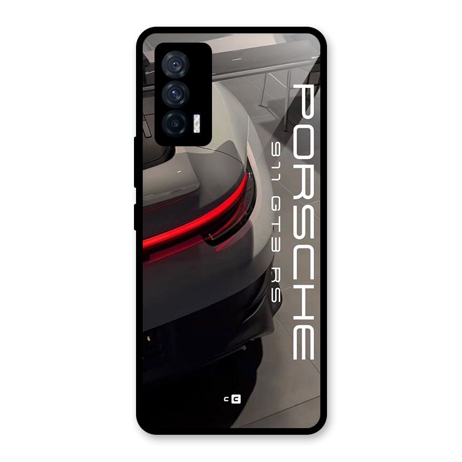 Super Sports Car Glass Back Case for Vivo iQOO 7 5G