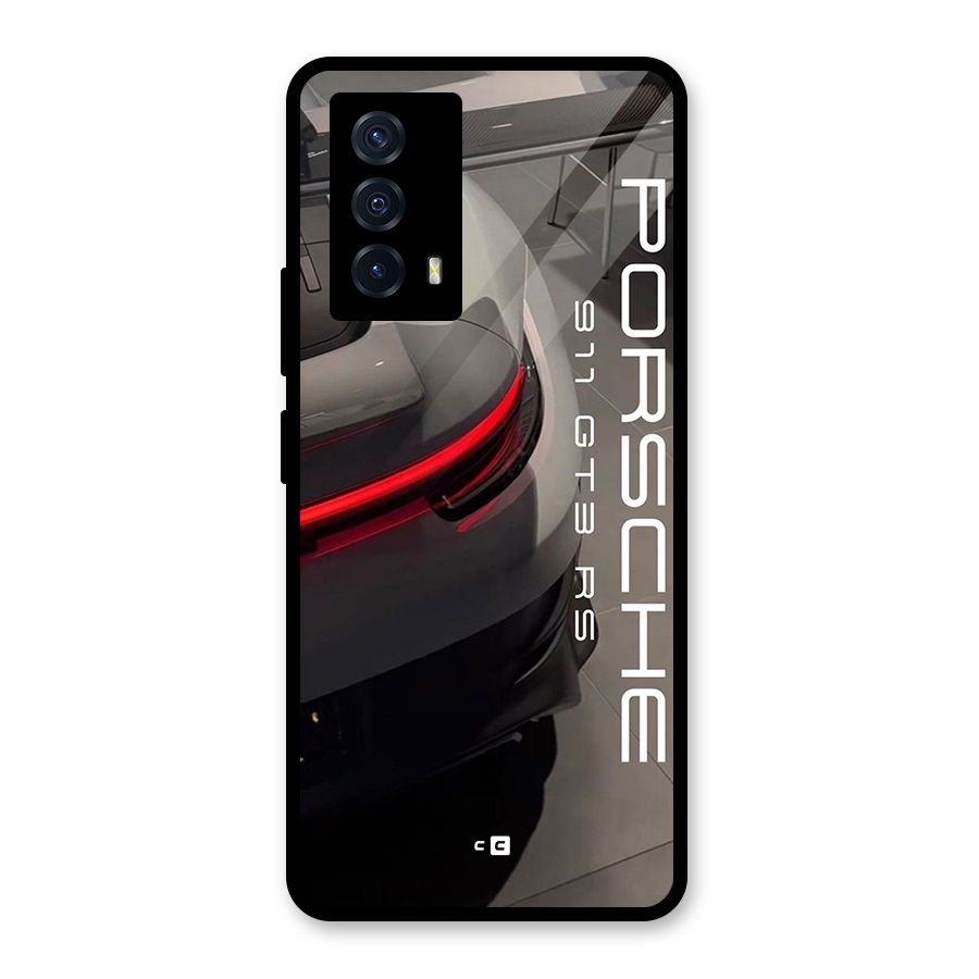 Super Sports Car Glass Back Case for Vivo iQOO Z5