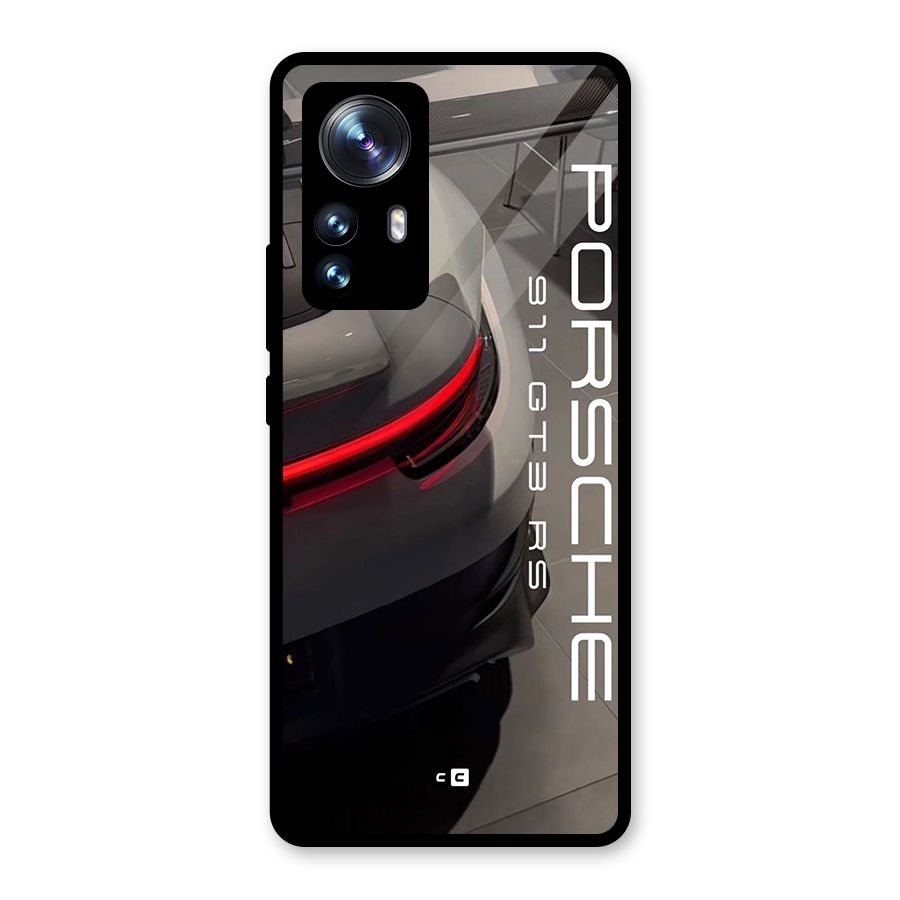 Super Sports Car Glass Back Case for Xiaomi 12 Pro