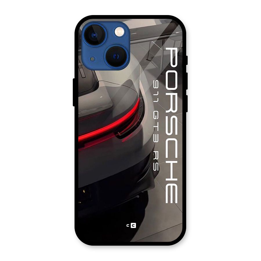 Super Sports Car Glass Back Case for iPhone 13 Mini