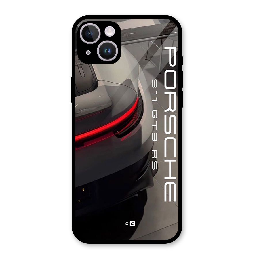 Super Sports Car Glass Back Case for iPhone 14 Plus