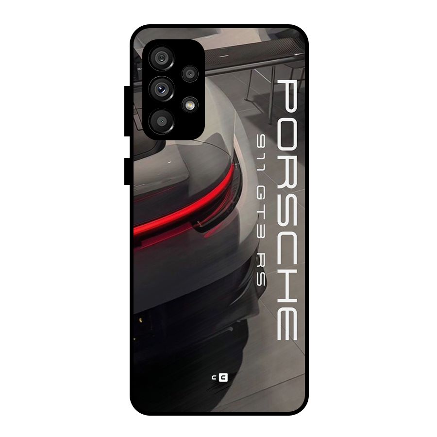 Super Sports Car Metal Back Case for Galaxy A73 5G