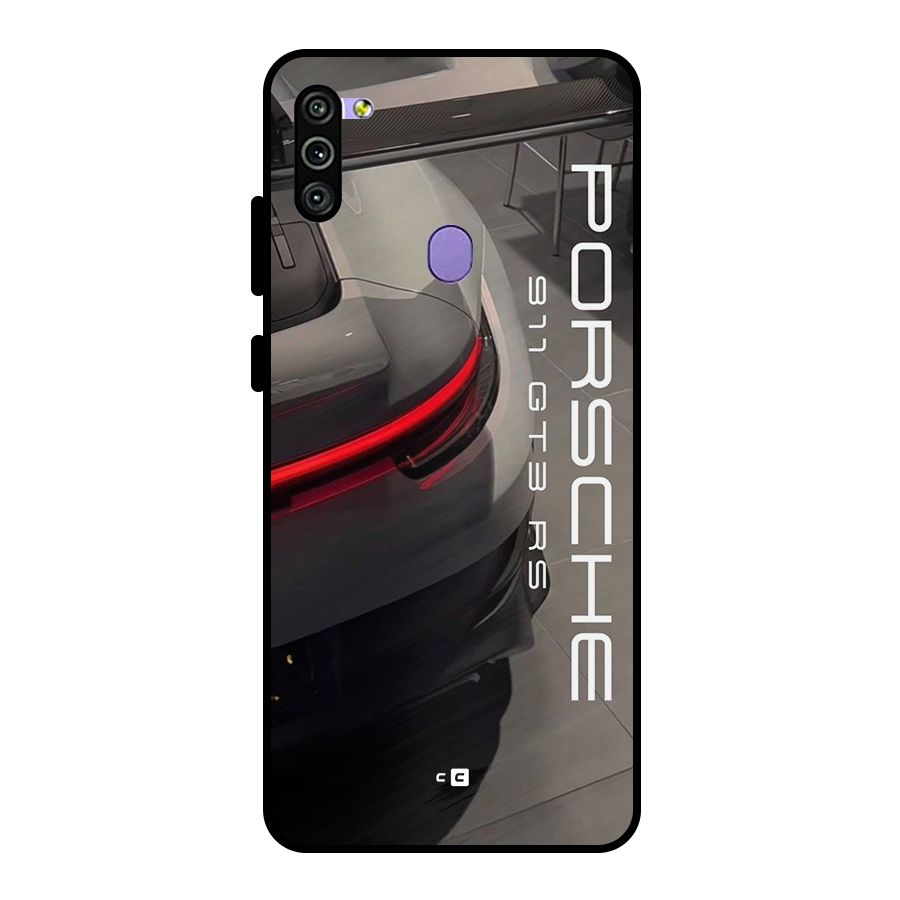 Super Sports Car Metal Back Case for Galaxy M11