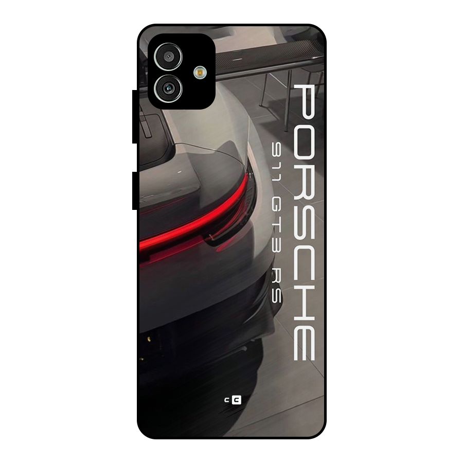 Super Sports Car Metal Back Case for Galaxy M13 5G