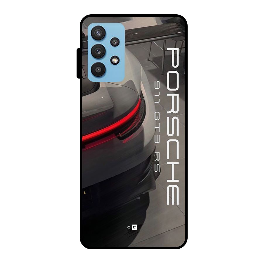 Super Sports Car Metal Back Case for Galaxy M32 5G