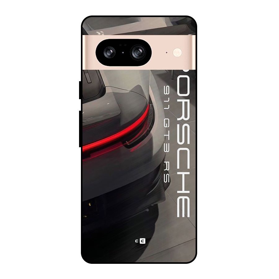 Super Sports Car Metal Back Case for Google Pixel 8