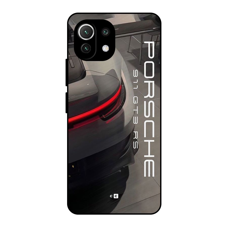 Super Sports Car Metal Back Case for Mi 11 Lite