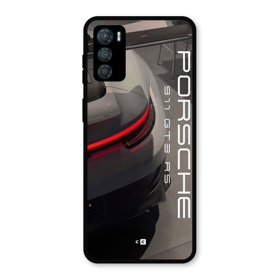 Super Sports Car Metal Back Case for Moto G42