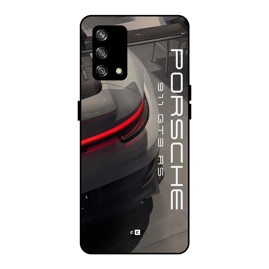 Super Sports Car Metal Back Case for Oppo F19