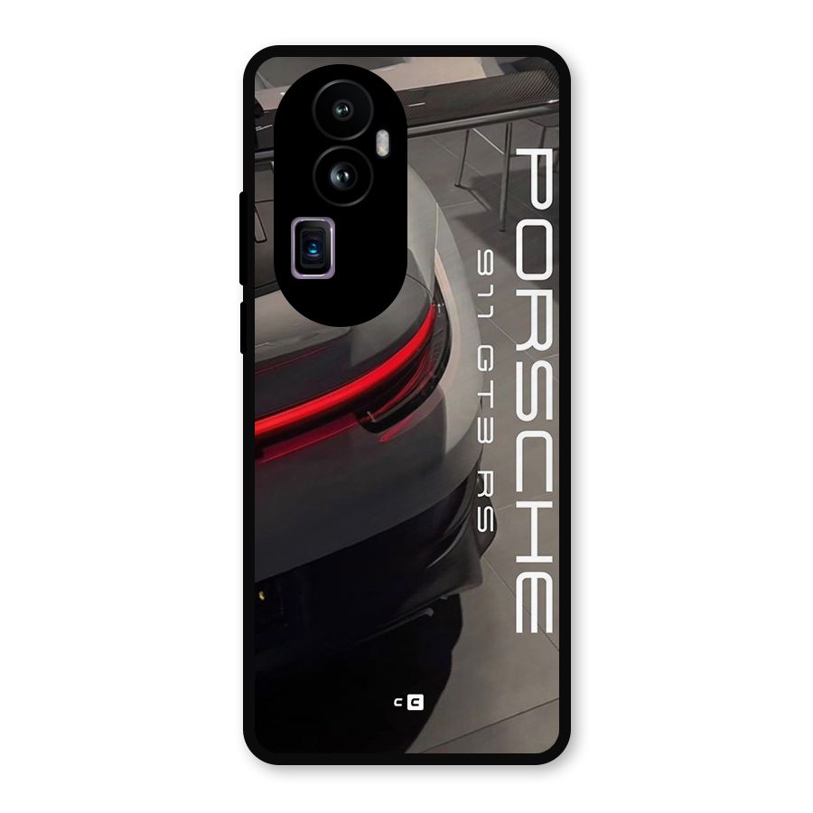 Super Sports Car Metal Back Case for Oppo Reno10 Pro Plus