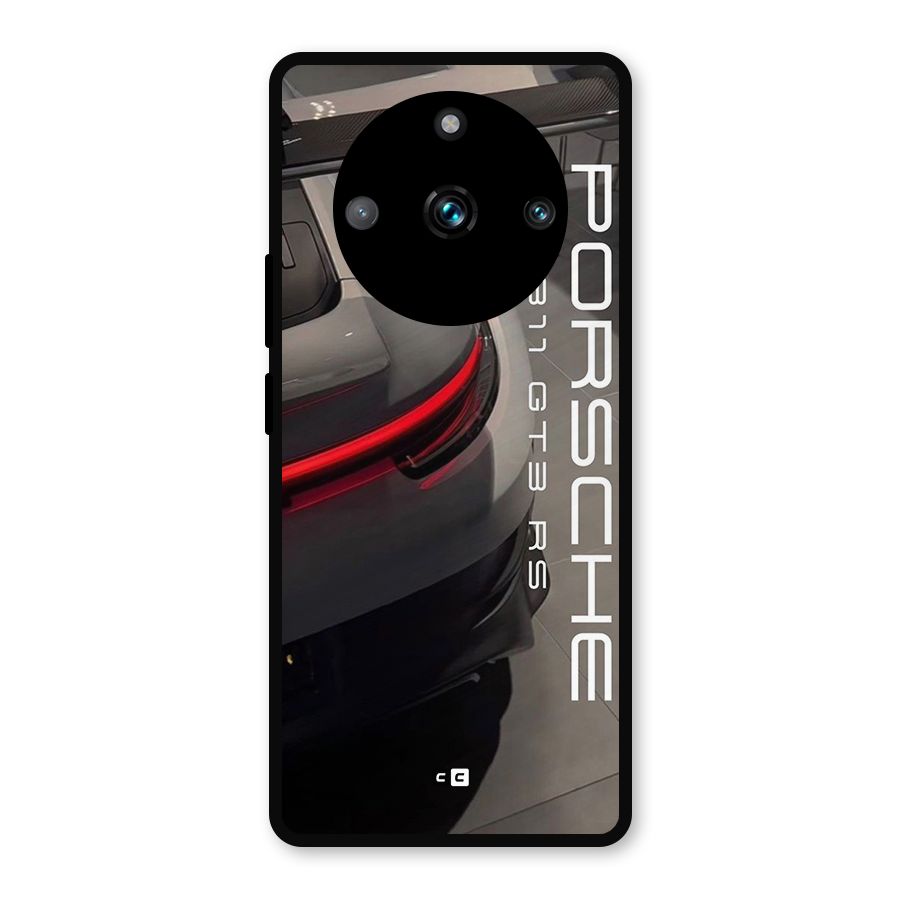 Super Sports Car Metal Back Case for Realme 11 Pro