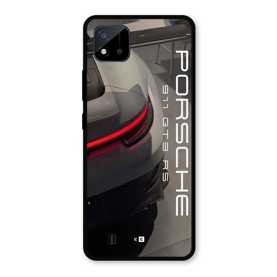 Super Sports Car Metal Back Case for Realme C11 2021
