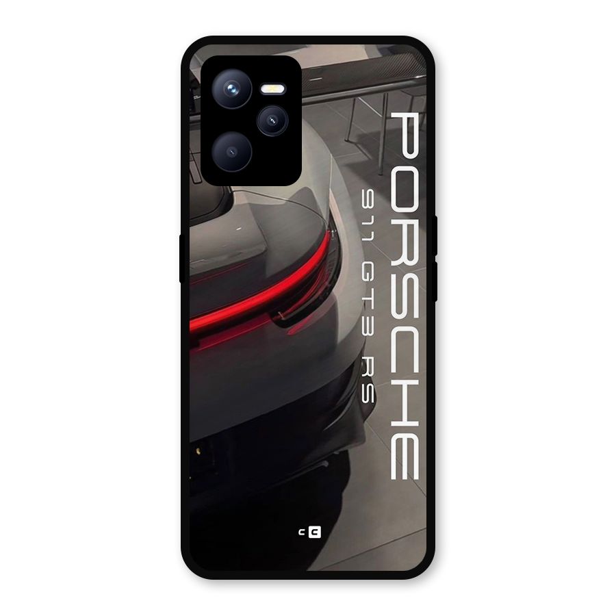Super Sports Car Metal Back Case for Realme C35