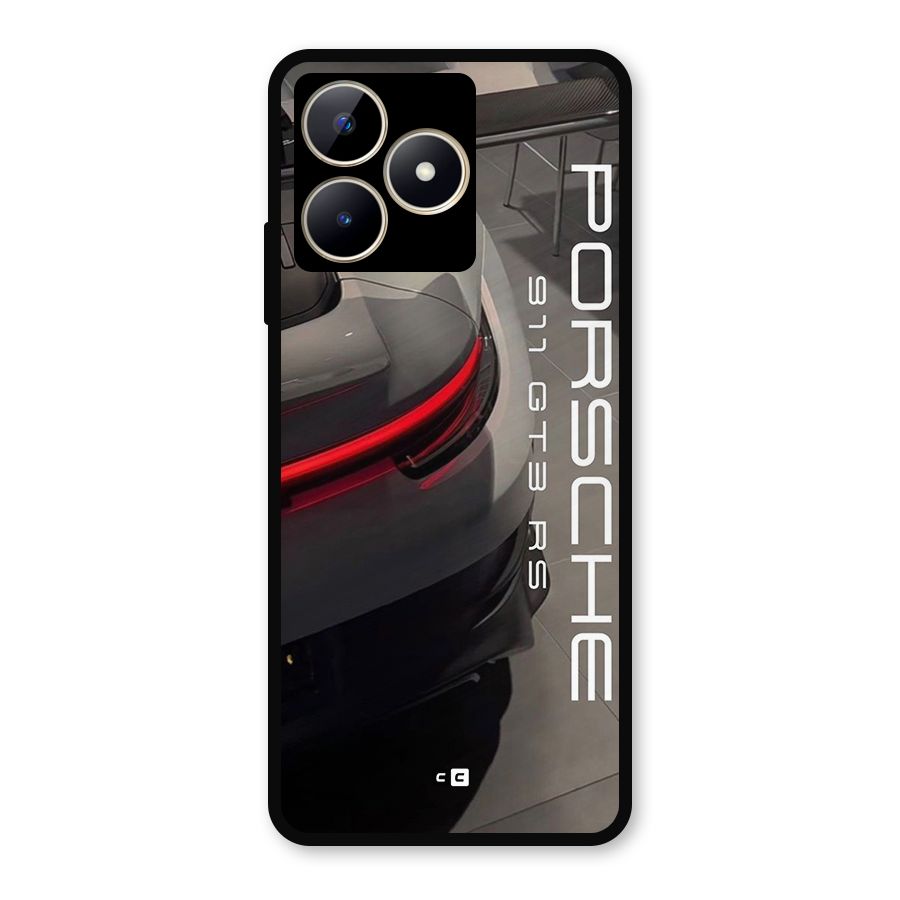 Super Sports Car Metal Back Case for Realme Narzo N53
