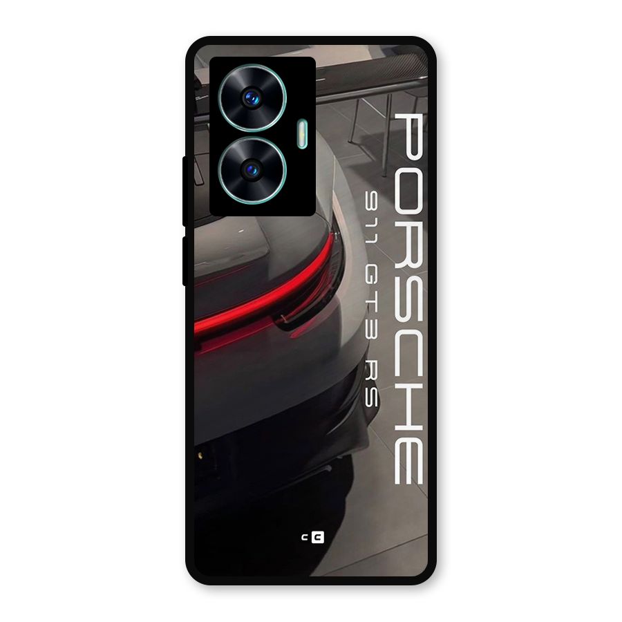 Super Sports Car Metal Back Case for Realme Narzo N55