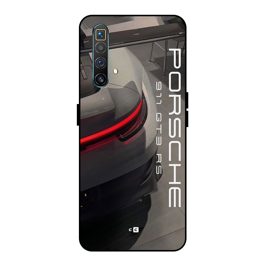 Super Sports Car Metal Back Case for Realme X3