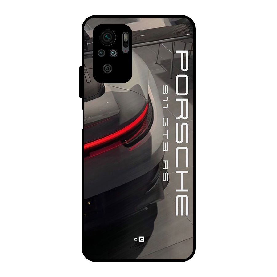 Super Sports Car Metal Back Case for Redmi Note 10