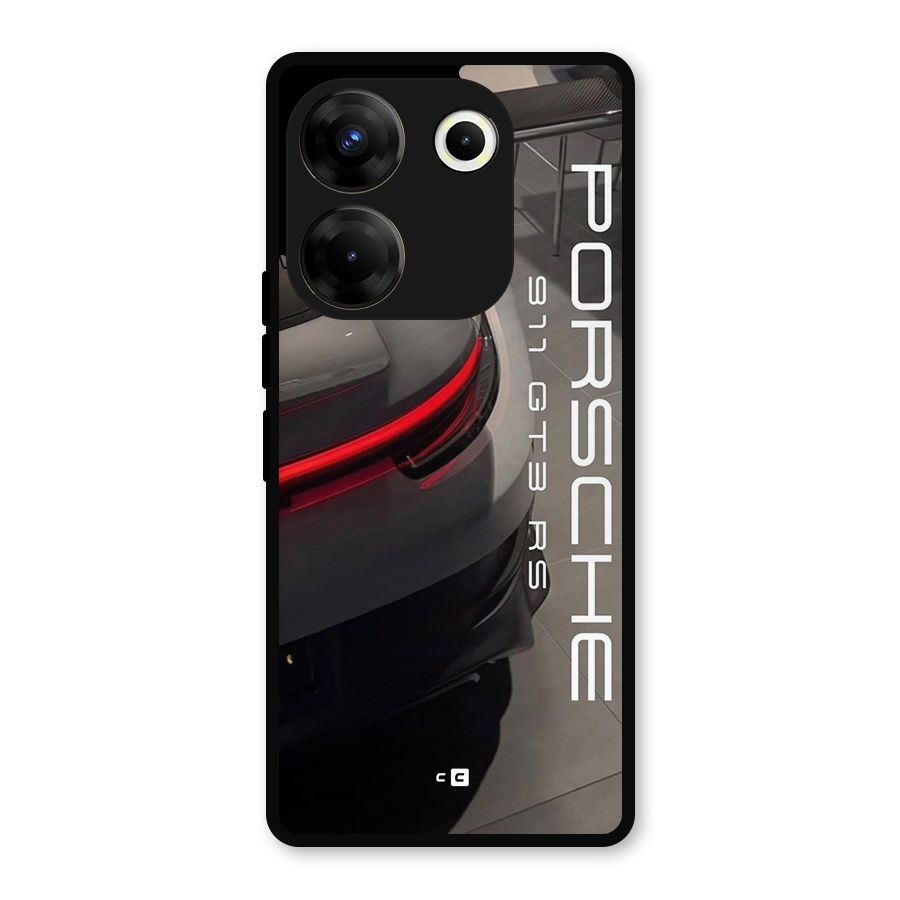 Super Sports Car Metal Back Case for Tecno Camon 20