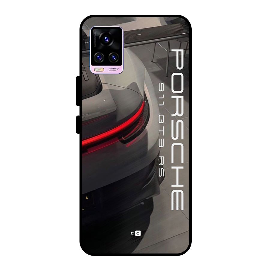 Super Sports Car Metal Back Case for Vivo V20 Pro