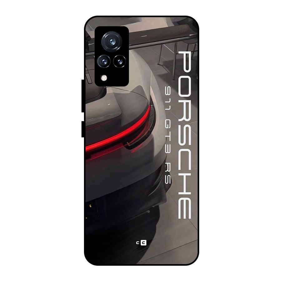 Super Sports Car Metal Back Case for Vivo V21 5G