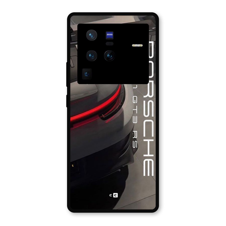 Super Sports Car Metal Back Case for Vivo X80 Pro
