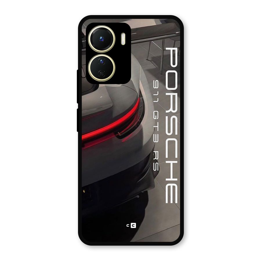 Super Sports Car Metal Back Case for Vivo Y16