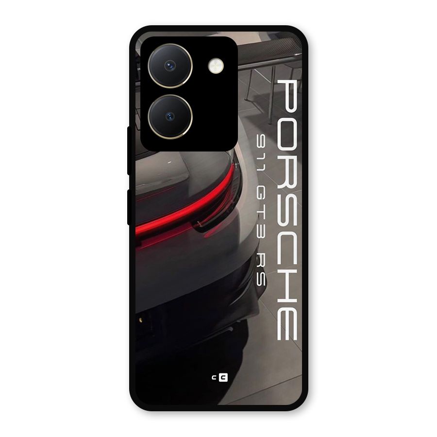 Super Sports Car Metal Back Case for Vivo Y36