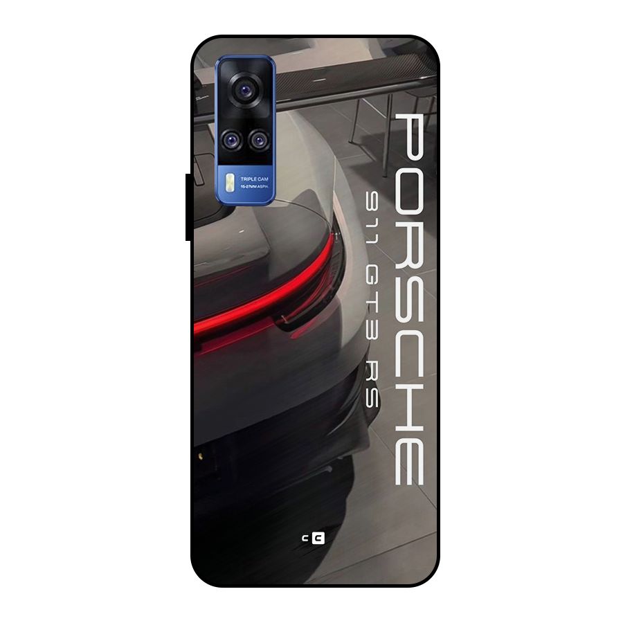 Super Sports Car Metal Back Case for Vivo Y51