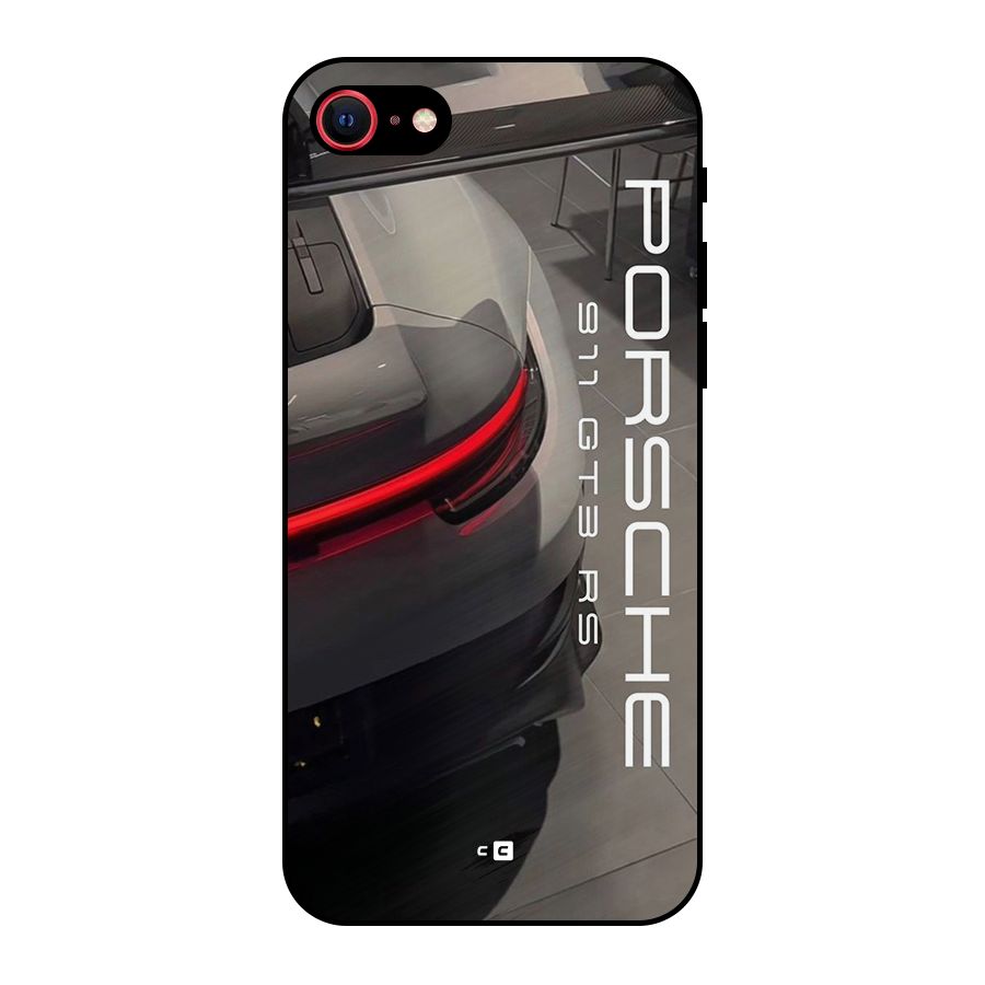 Super Sports Car Metal Back Case for iPhone SE 2020
