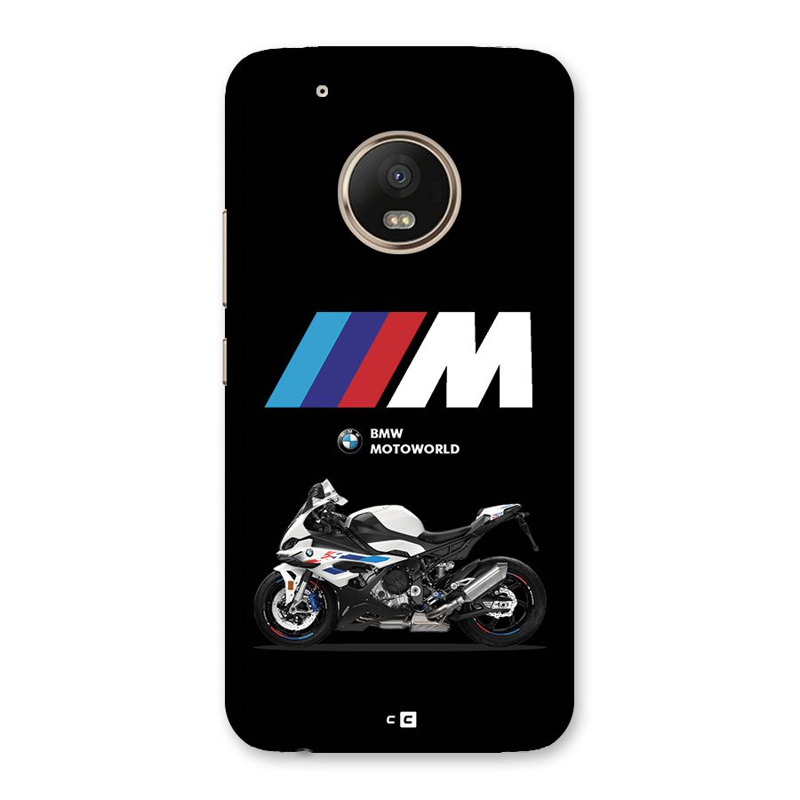 Superbike Stripes Back Case for Moto G5 Plus