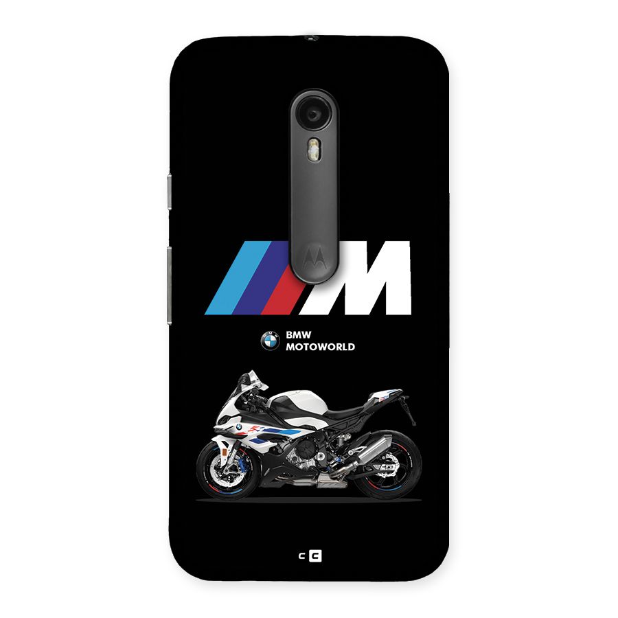Superbike Stripes Back Case for Moto G Turbo