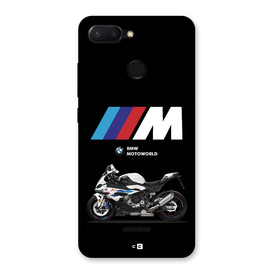 Superbike Stripes Back Case for Redmi 6