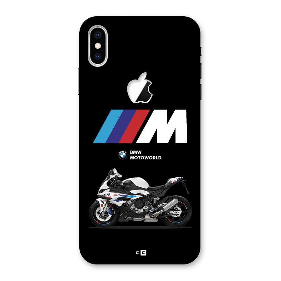 Superbike Stripes Back Case for iPhone XS Max Apple Cut