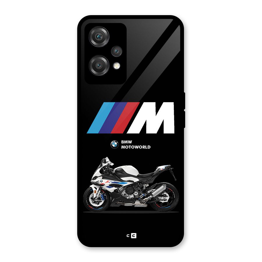 Superbike Stripes Glass Back Case for OnePlus Nord CE 2 Lite 5G