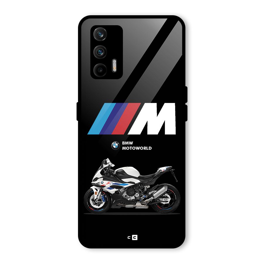 Superbike Stripes Glass Back Case for Realme GT 5G
