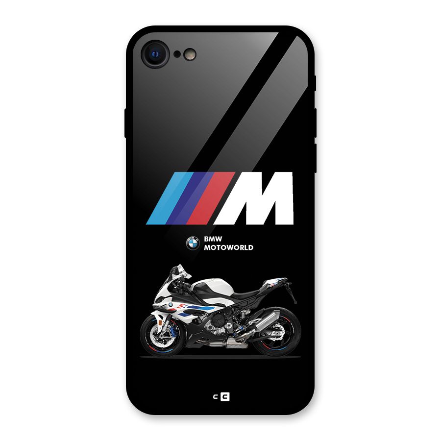 Superbike Stripes Glass Back Case for iPhone 7