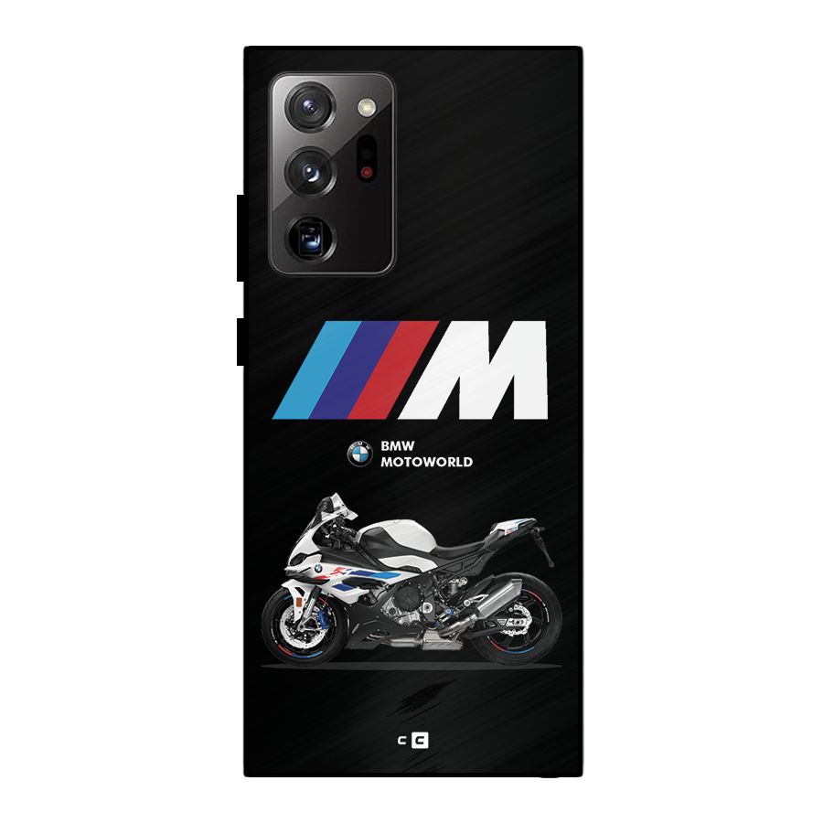Superbike Stripes Metal Back Case for Galaxy Note 20 Ultra 5G