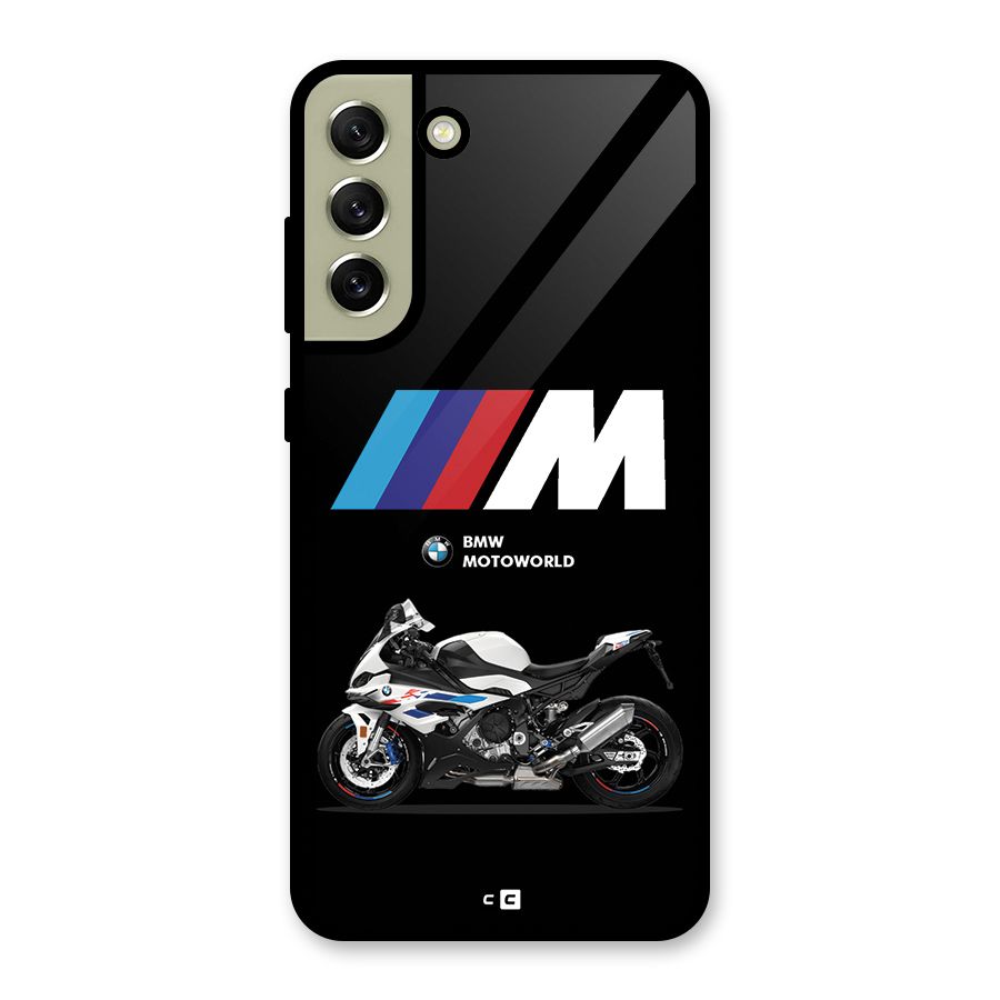 Superbike Stripes Metal Back Case for Galaxy S21 FE 5G (2023)