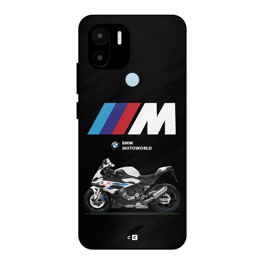 Superbike Stripes Metal Back Case for Redmi A2 Plus