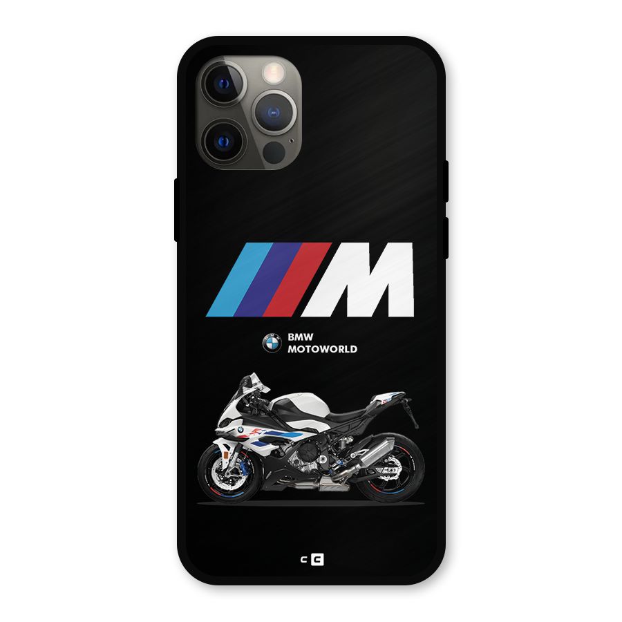 Superbike Stripes Metal Back Case for iPhone 12 Pro