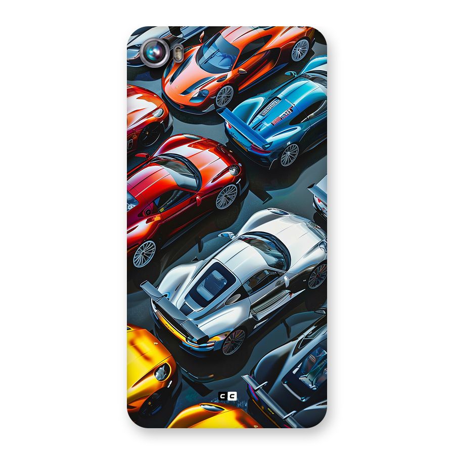 Supercar Club Back Case for Canvas Fire 4 (A107)