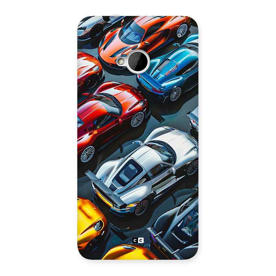 Supercar Club Back Case for One M7 (Single Sim)